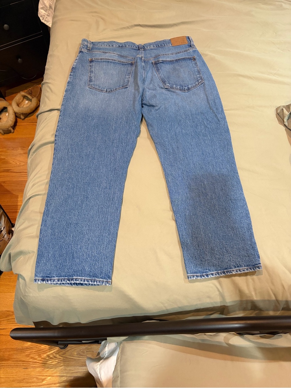 Madewell 90’s Straight Crop Jeans - Picture 2 of 2